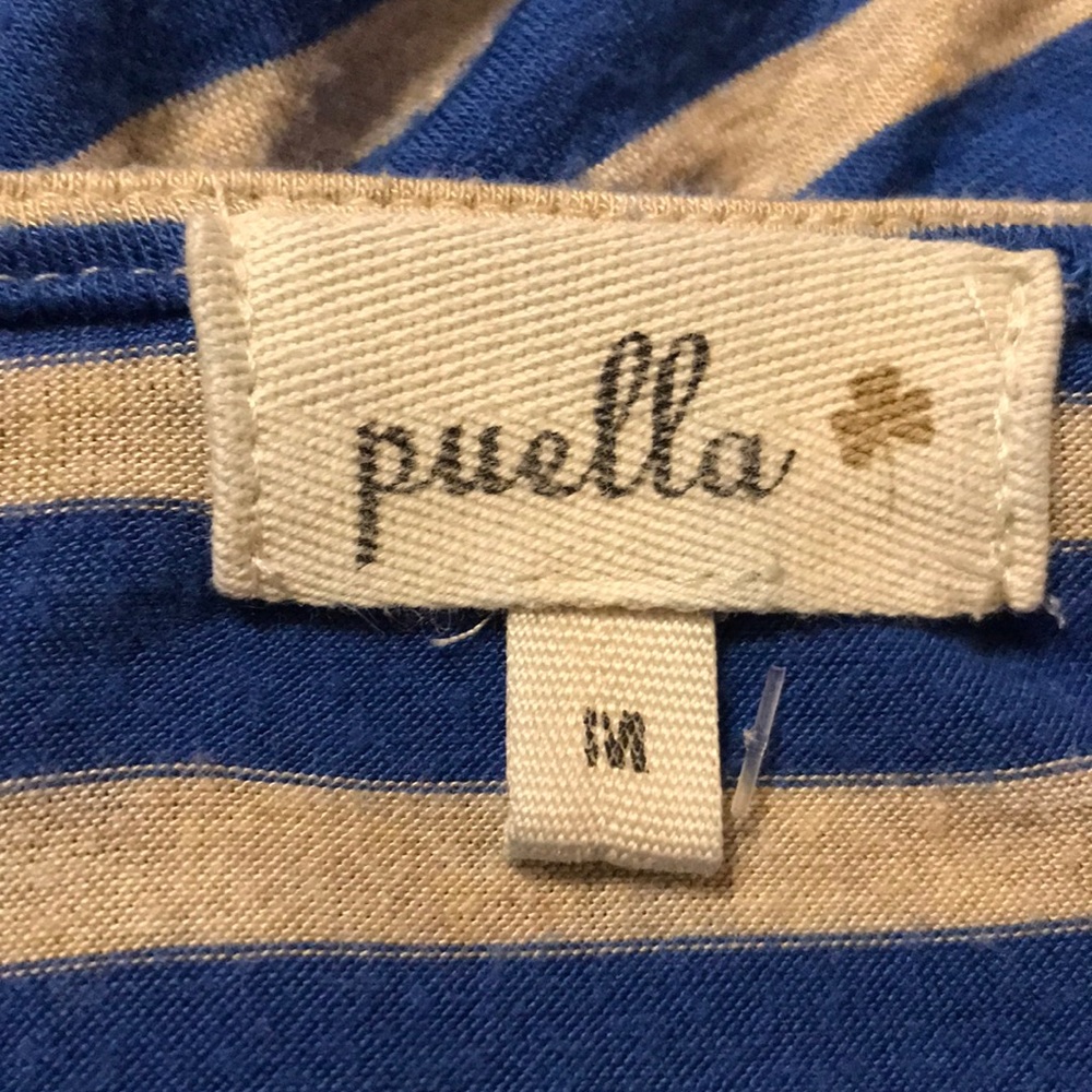 Anthro Puella Darcy Striped Swing Tunic -M - Picture 4 of 5